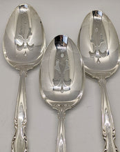Load image into Gallery viewer, International Deepsilver Silver Plate Serving Spoons – Pierced

