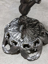 Load image into Gallery viewer, Cast Iron Art Figural Boy Plant Stand
