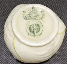 Load image into Gallery viewer, Belleek Green Mark Shamrock Porcelain Jam Pot
