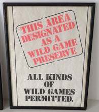 Load image into Gallery viewer, 2 Framed &quot;Naughty&quot; / &quot;Adult Funny&quot; Posters - 14.75&quot; x 12.5&quot;
