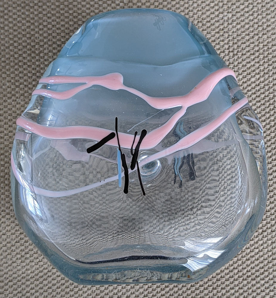 Brian Ashby Signed Canadian Art Glass Vase