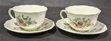 Load image into Gallery viewer, 2 x Oversized ROYAL DOULTON Hampshire Cups &amp; Saucers
