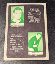 Load image into Gallery viewer, 1969 OPC New York Rangers Mini-Card Album - No Stickers - Ratelle
