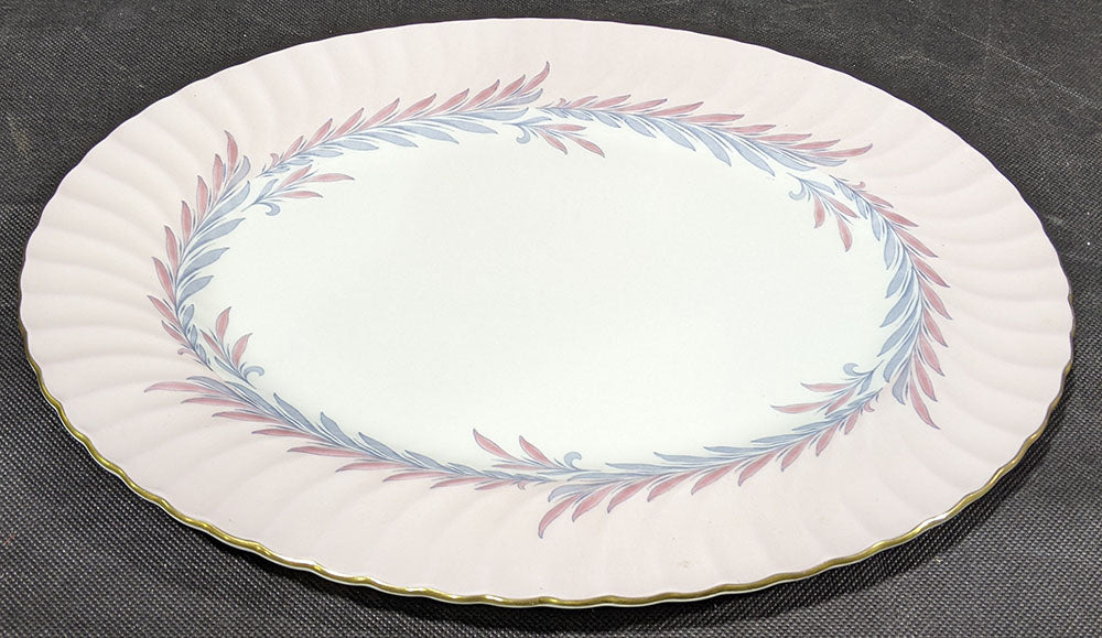 Minton Bone China - Pink Symphony - 15” Platter