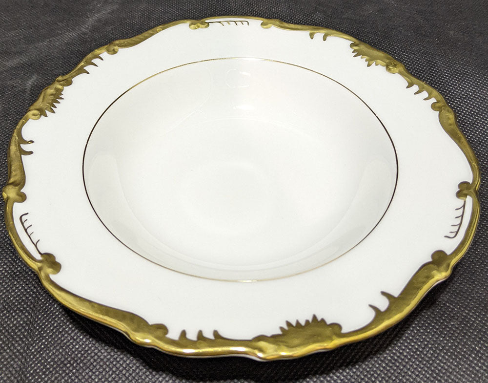 COALPORT - Admiral Gold - Rimmed Soup Bowl