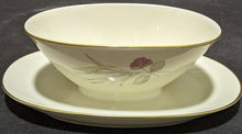 Load image into Gallery viewer, Rosenthal - Parisian Spring - Gravy Boat &amp; Underplate - Cream - Germany

