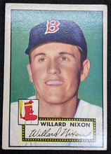Load image into Gallery viewer, 1952 TOPPS Baseball Card - #269 - Willard Nixon - VG
