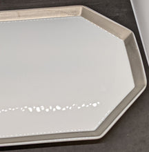 Load image into Gallery viewer, Rosenthal - Studio Line Modern - Grey Rimmed Serving Platter - 14 3/4&quot;
