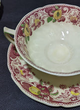 Load image into Gallery viewer, 6 Royal Doulton - Pomeroy - Cream Soup Bowls &amp; Saucers (2)
