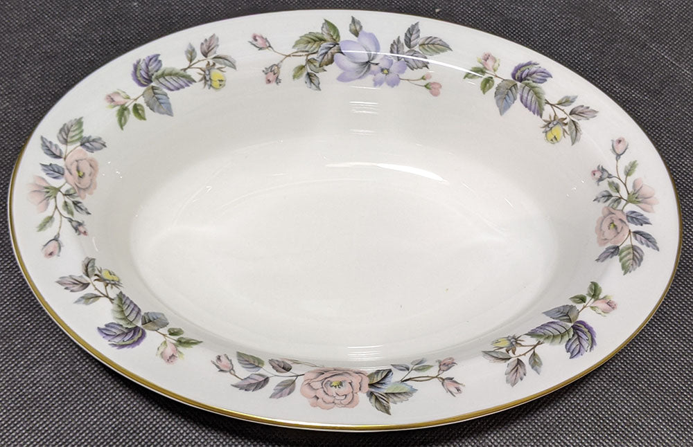 Royal Worcester - June Garland - 1961 - Oval Vegetable Bowl