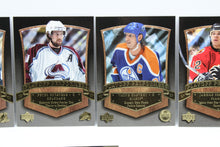 Load image into Gallery viewer, 2005-06 Upper Deck Playoff Performers Hockey Cards 1-7 Subset w/ Wayne Gretzky
