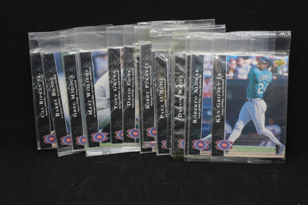 1995 Upper Deck Post 5th Anniversary Baseball Cards Complete Set 18/18