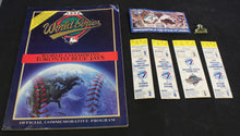 Load image into Gallery viewer, 1992 Toronto Blue Jays World Series Ticket Stubs and Collector Program
