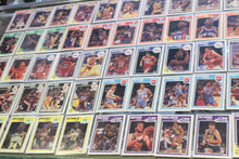 Load image into Gallery viewer, Vintage 1989-90 Fleer Basketball Near Complete Set (167/168) w/ All Stickers
