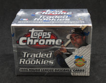 Load image into Gallery viewer, Factory Sealed 1999 Topps Chrome Traded and Rookies Baseball Card Set
