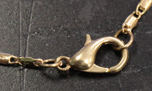 Load image into Gallery viewer, Vintage Gold Plated Four Leaf Clover Pendant Necklace
