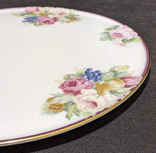 Load image into Gallery viewer, Mikasa Bone China -- Round Cake Plate -- Rosemead Pattern -- 11 3/4&quot;
