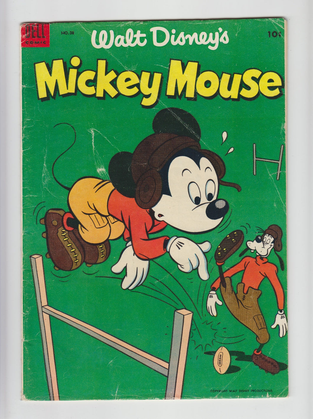 Mickey Mouse (1953-1987 Dell/Gold Key/Gladstone) #38