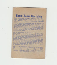 Load image into Gallery viewer, 1957 Parkhurst Hockey Bernard Boom Boom Geoffrion Card #2
